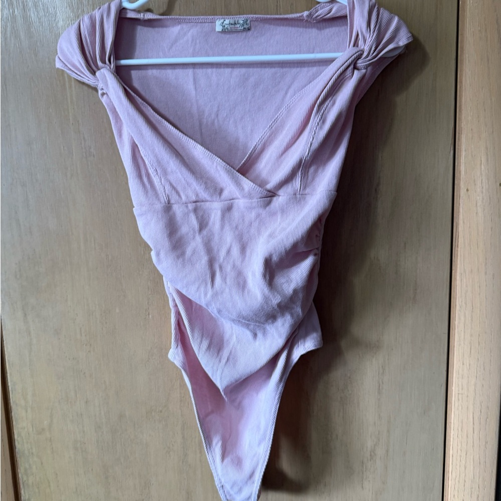 FP Movement by Free People Pink Bodysuit
